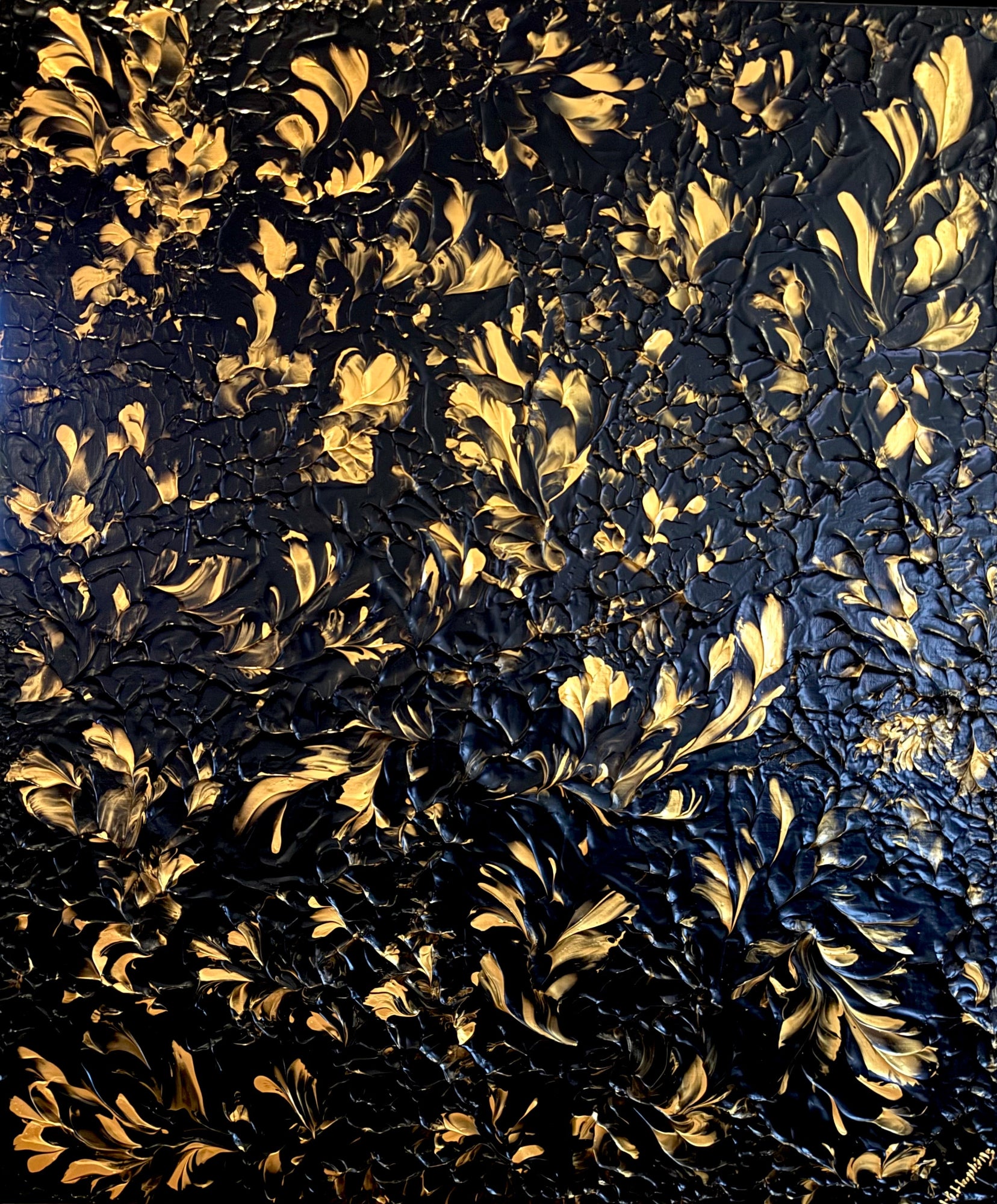 Original painting Midnight Hour by Marketa Hopkins