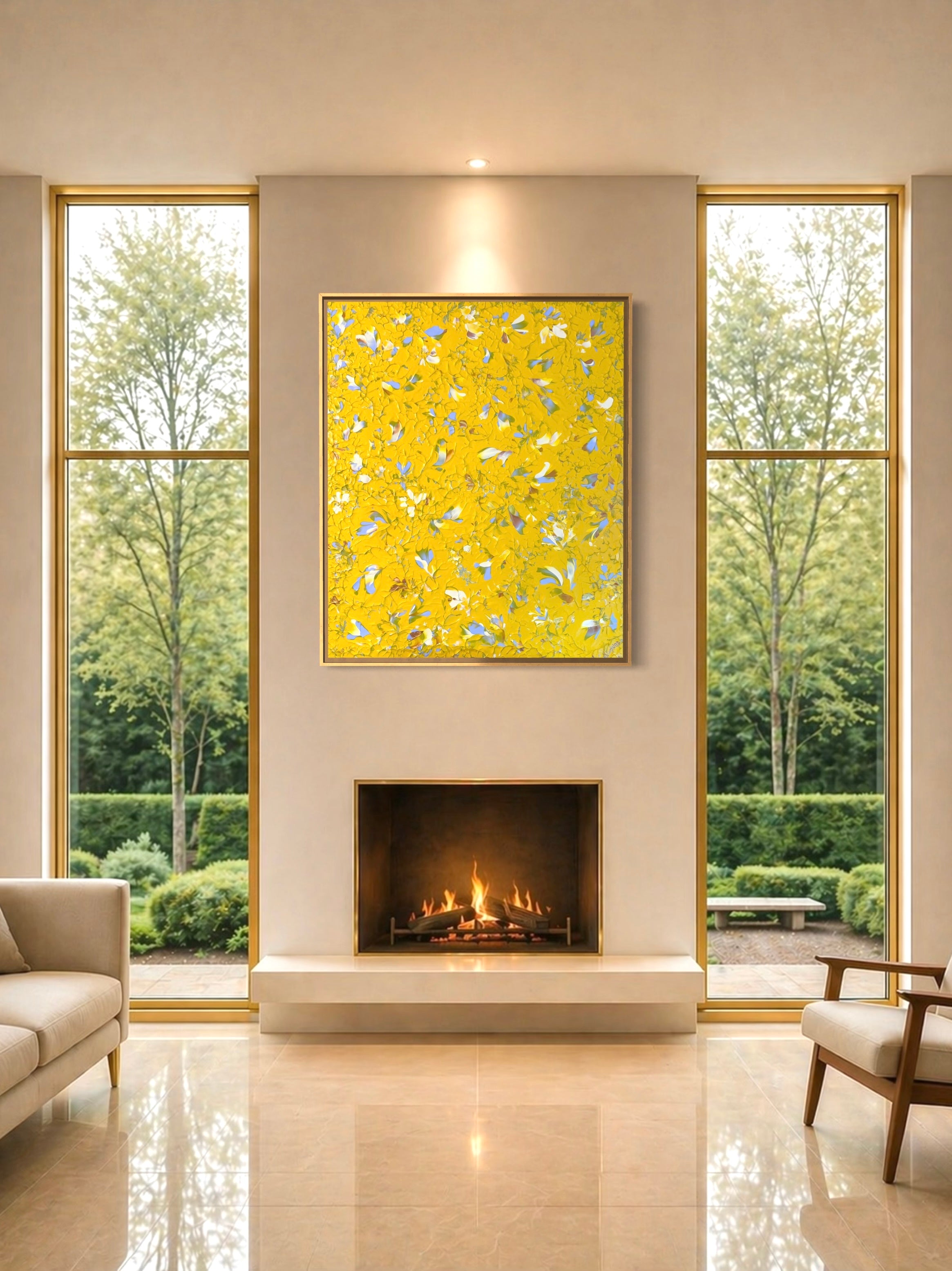 Original painting Garden of the Sun by Marketa Hopkins