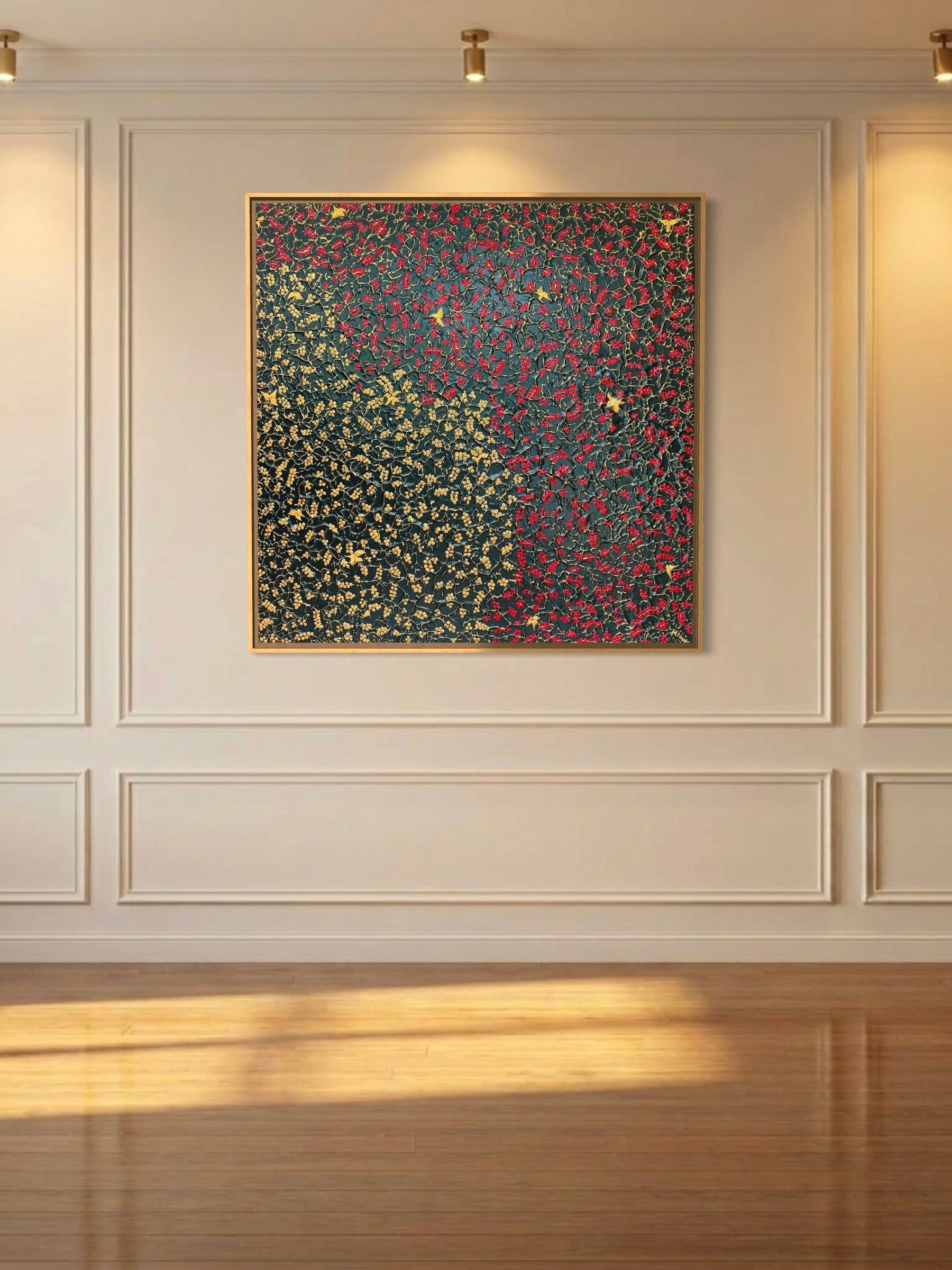 Original painting Bountiful Earth by Marketa Hopkins