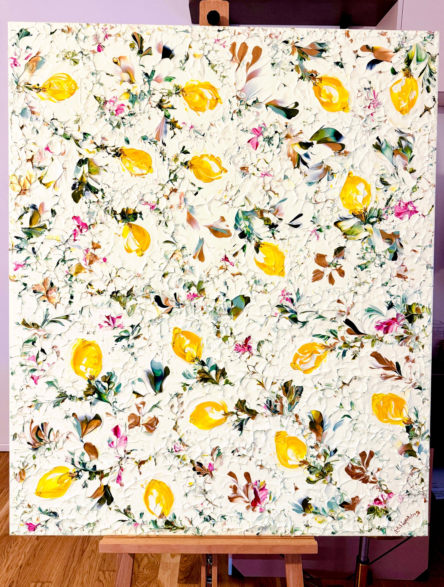 Original painting Squeeze It by Marketa Hopkins