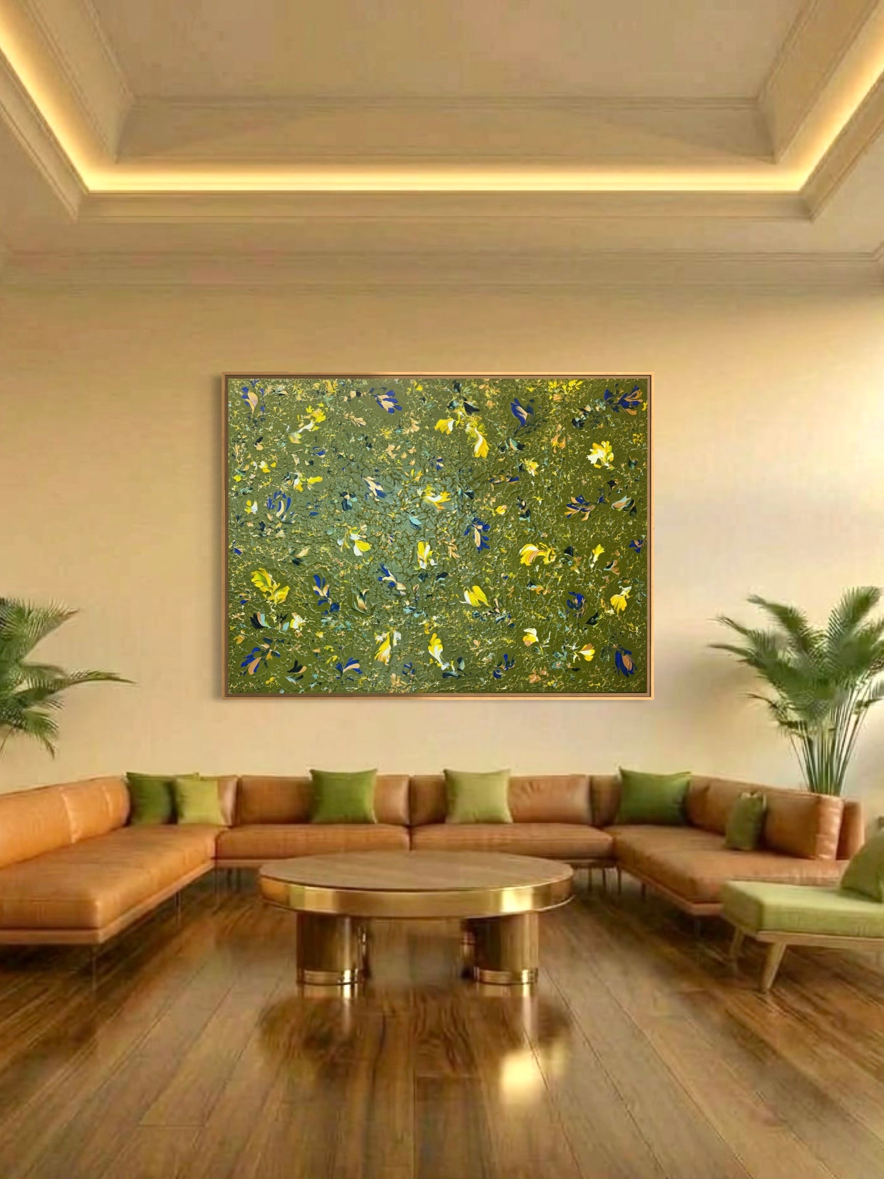 Original painting Spring Wildflowers of Childhood by Marketa Hopkins