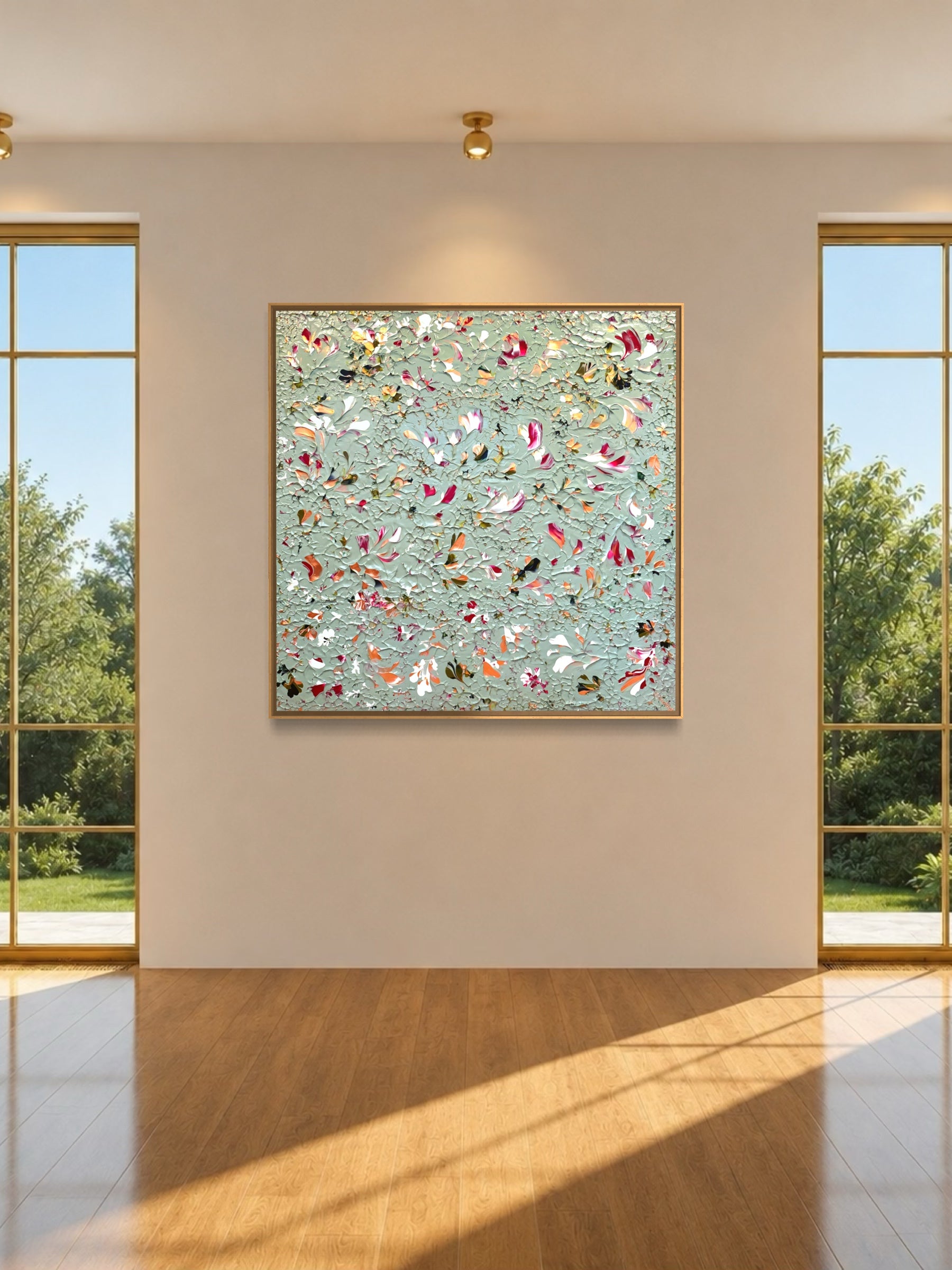 Original painting Birth of a New Season: Glimmer by Marketa Hopkins