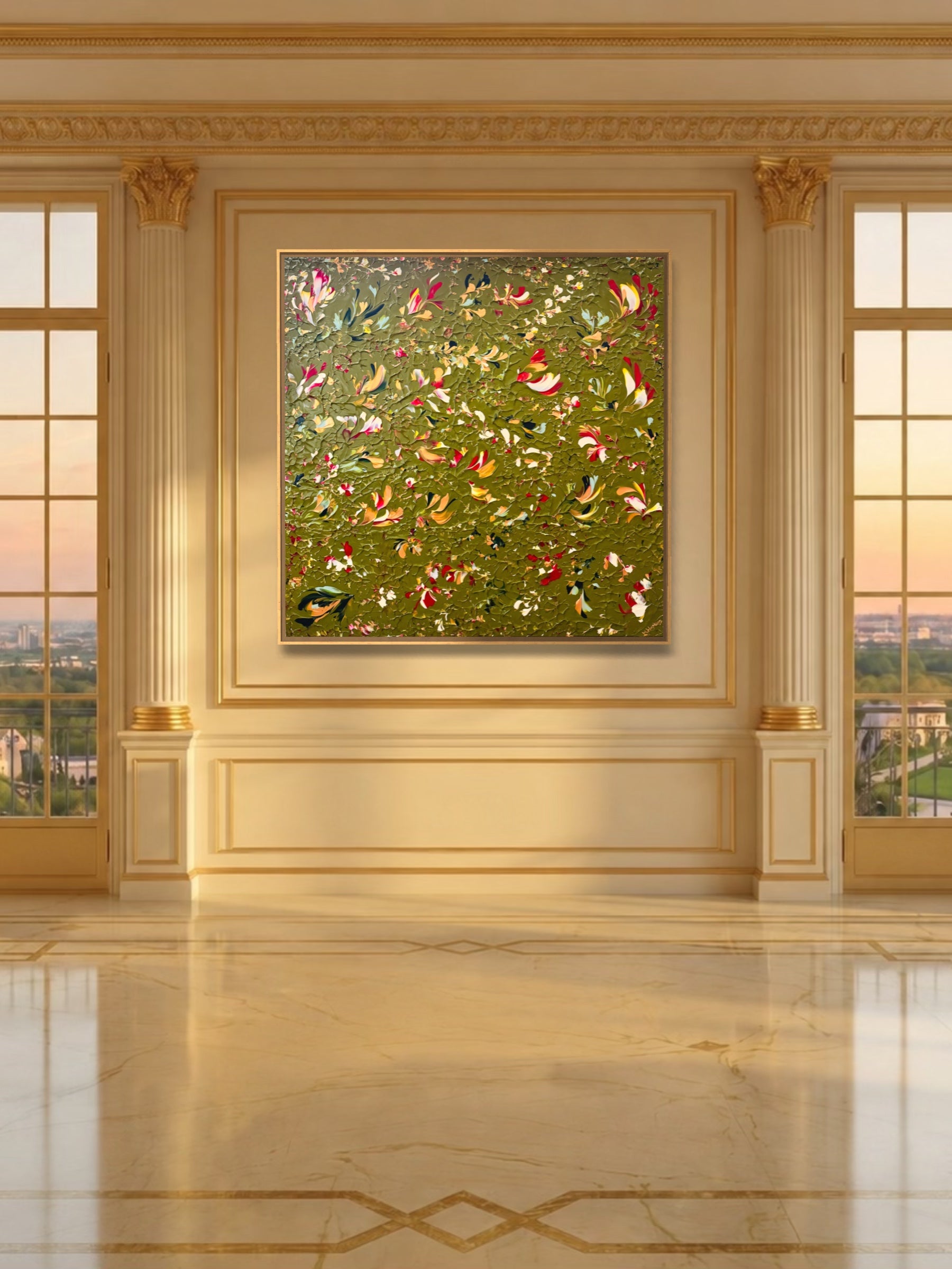 Original painting Tribute to Nature by Marketa Hopkins
