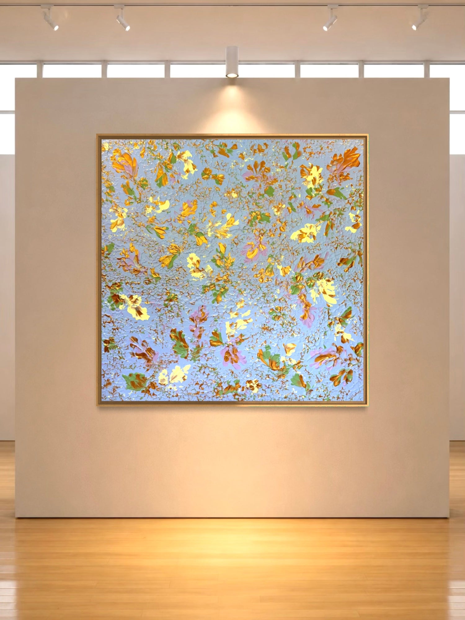 Original painting I Am Here to Make You Calm by Marketa Hopkins