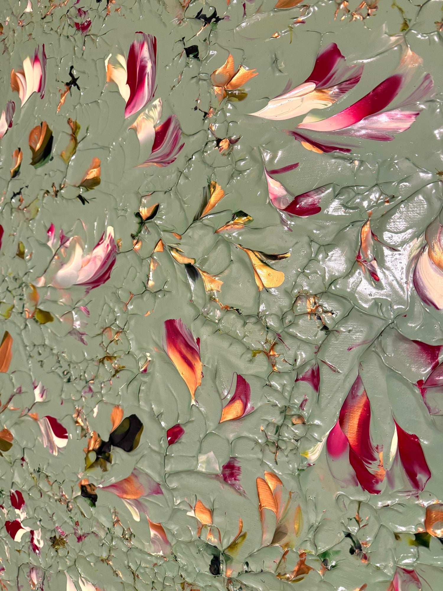 Original painting Birth of a New Season: Glimmer by Marketa Hopkins