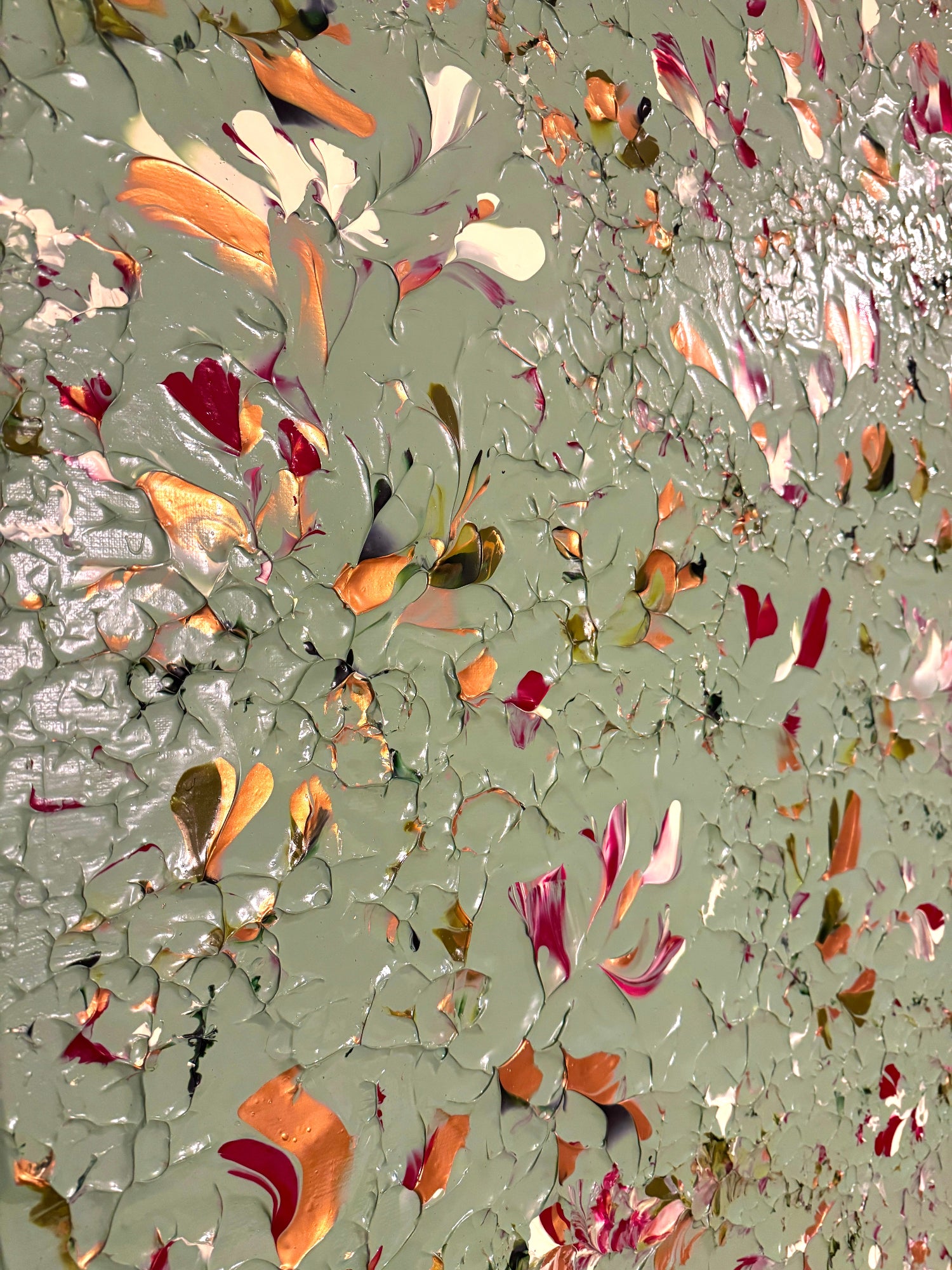 Original painting Birth of a New Season: Glimmer by Marketa Hopkins