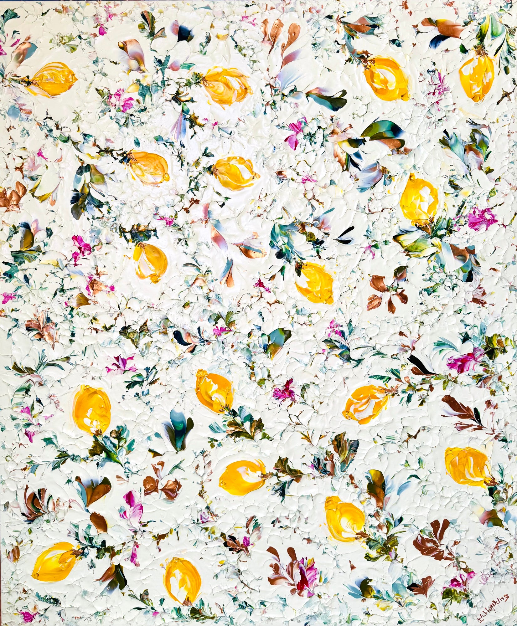 Original painting Squeeze It by Marketa Hopkins