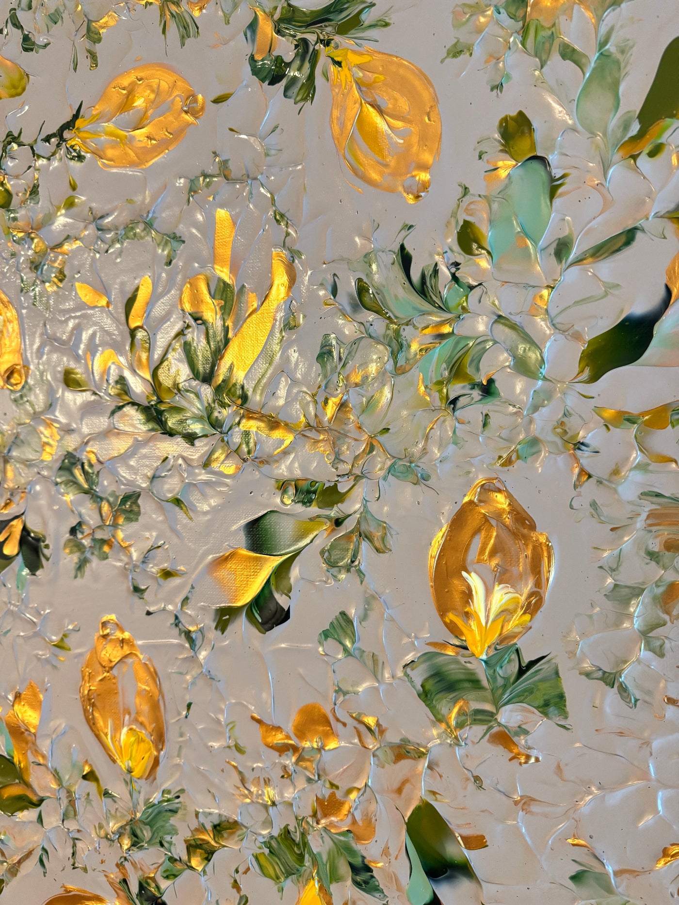 Original painting Peel the Gold and Make Limoncello by Marketa Hopkins