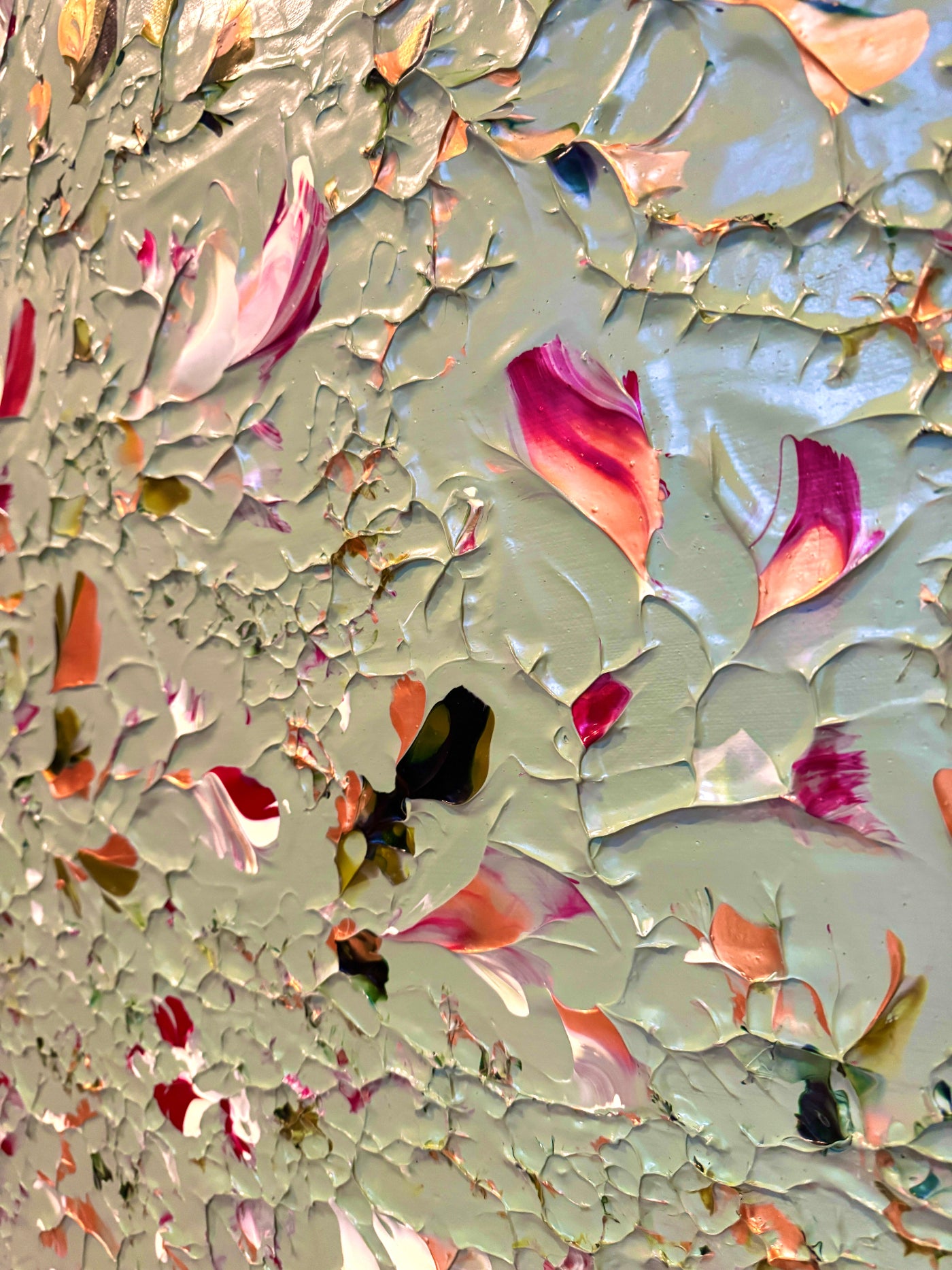 Original painting Birth of a New Season: Glimmer by Marketa Hopkins