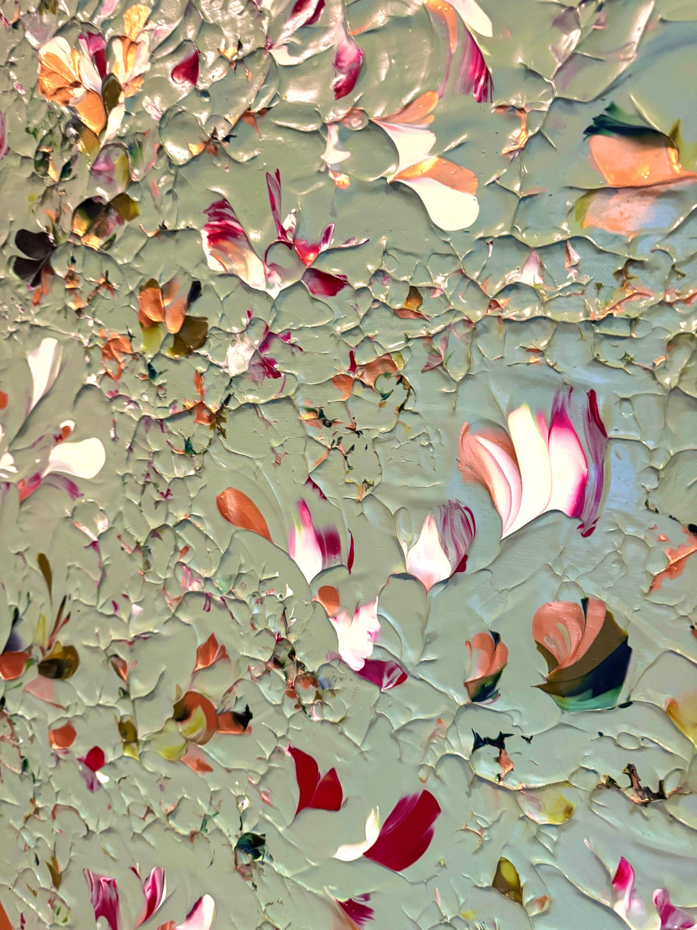 Original painting Birth of a New Season: Glimmer by Marketa Hopkins