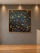 Original painting Little Flames that Keep us Close by Marketa Hopkins