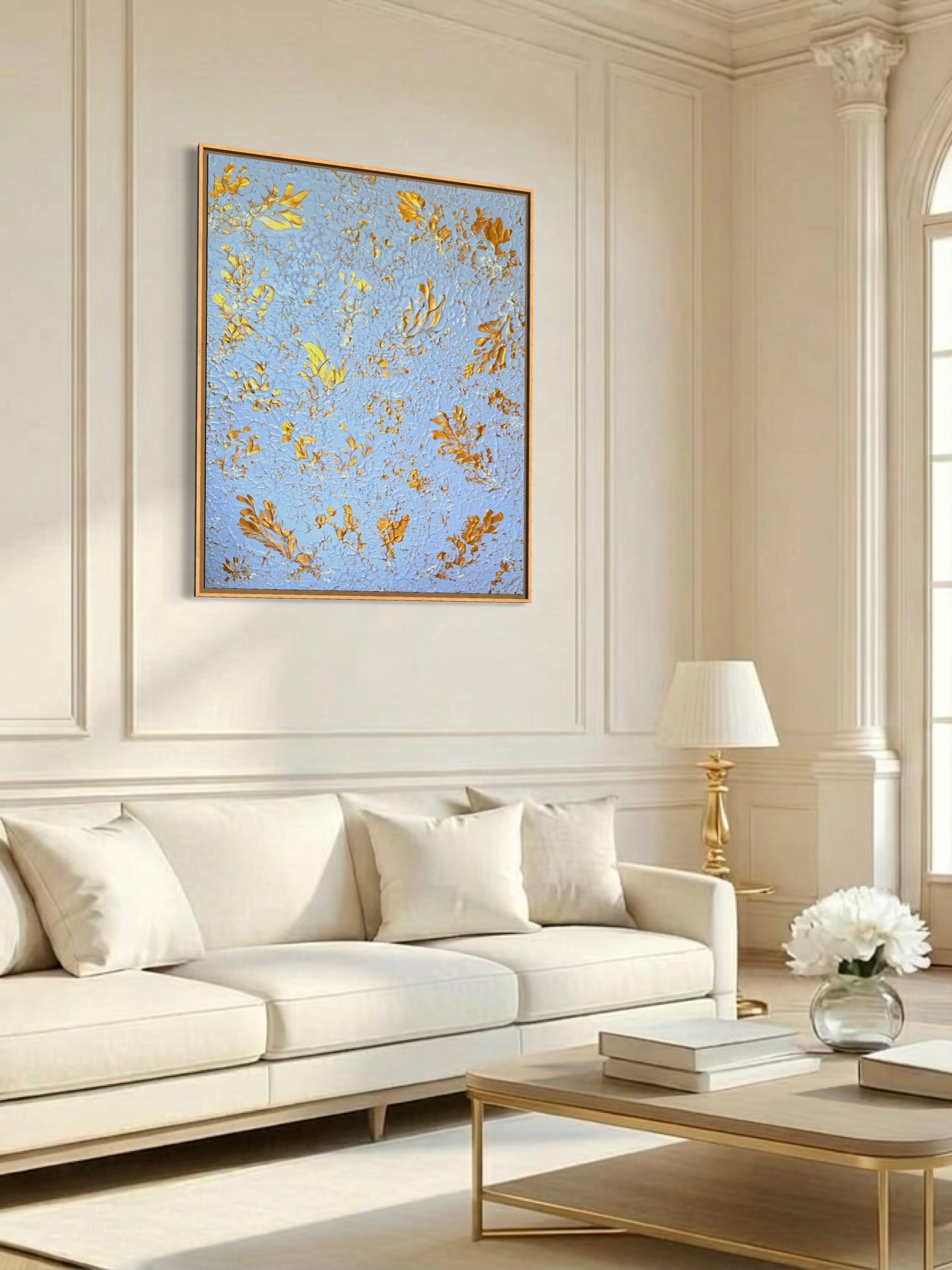 Original painting Blue Hour by Marketa Hopkins