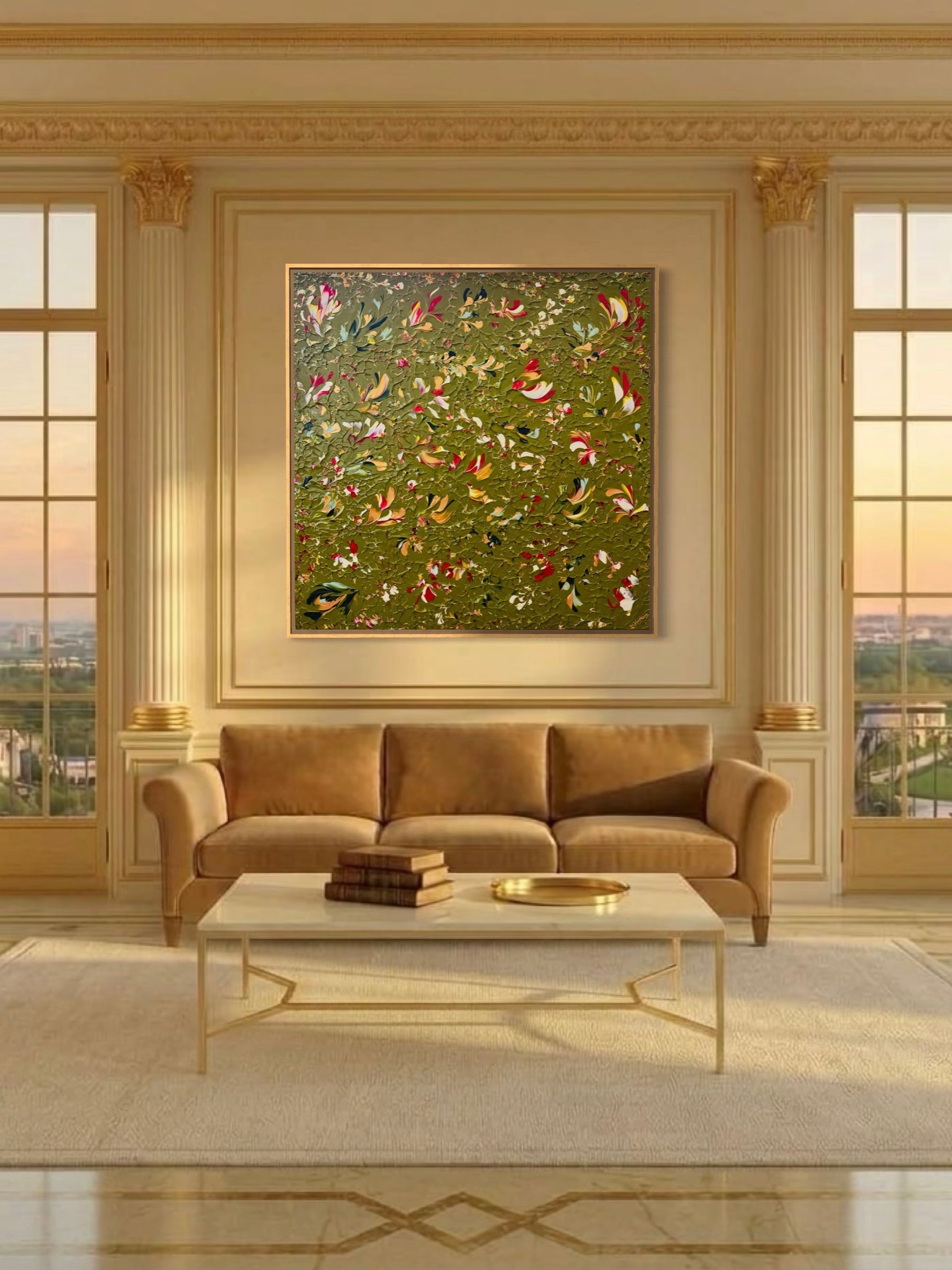 Original painting Tribute to Nature by Marketa Hopkins