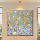 Original painting I Am Here to Make You Calm by Marketa Hopkins