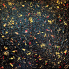 Original painting Little Flames that Keep us Close by Marketa Hopkins