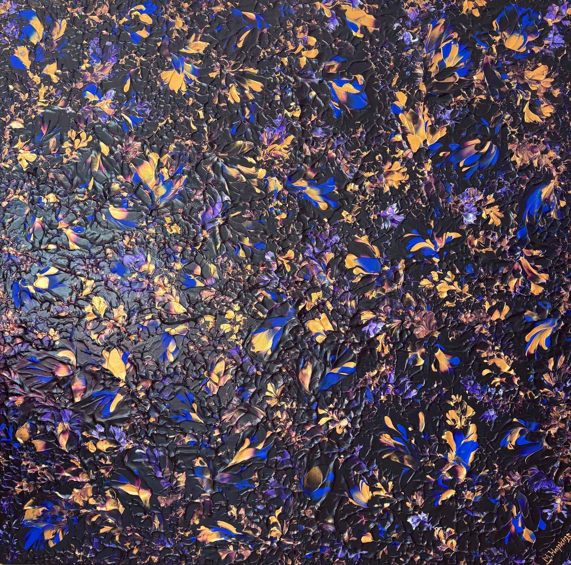 Original painting Royal Garden by Marketa Hopkins