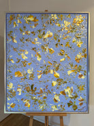 Original painting Blue Hour in Yellow Bloom by Marketa Hopkins