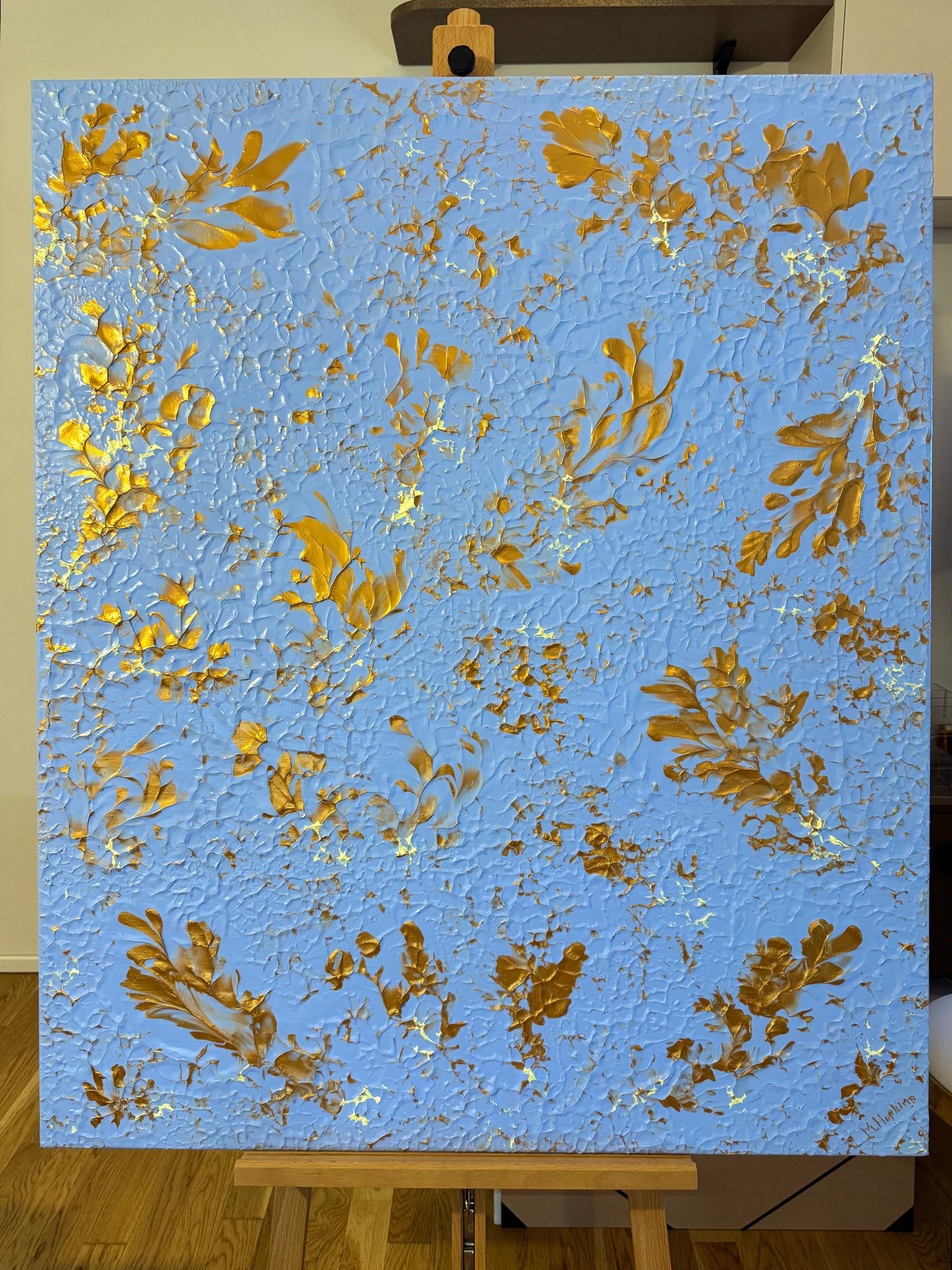 Original painting Blue Hour by Marketa Hopkins