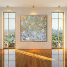 Original painting I Am Here to Make You Calm by Marketa Hopkins