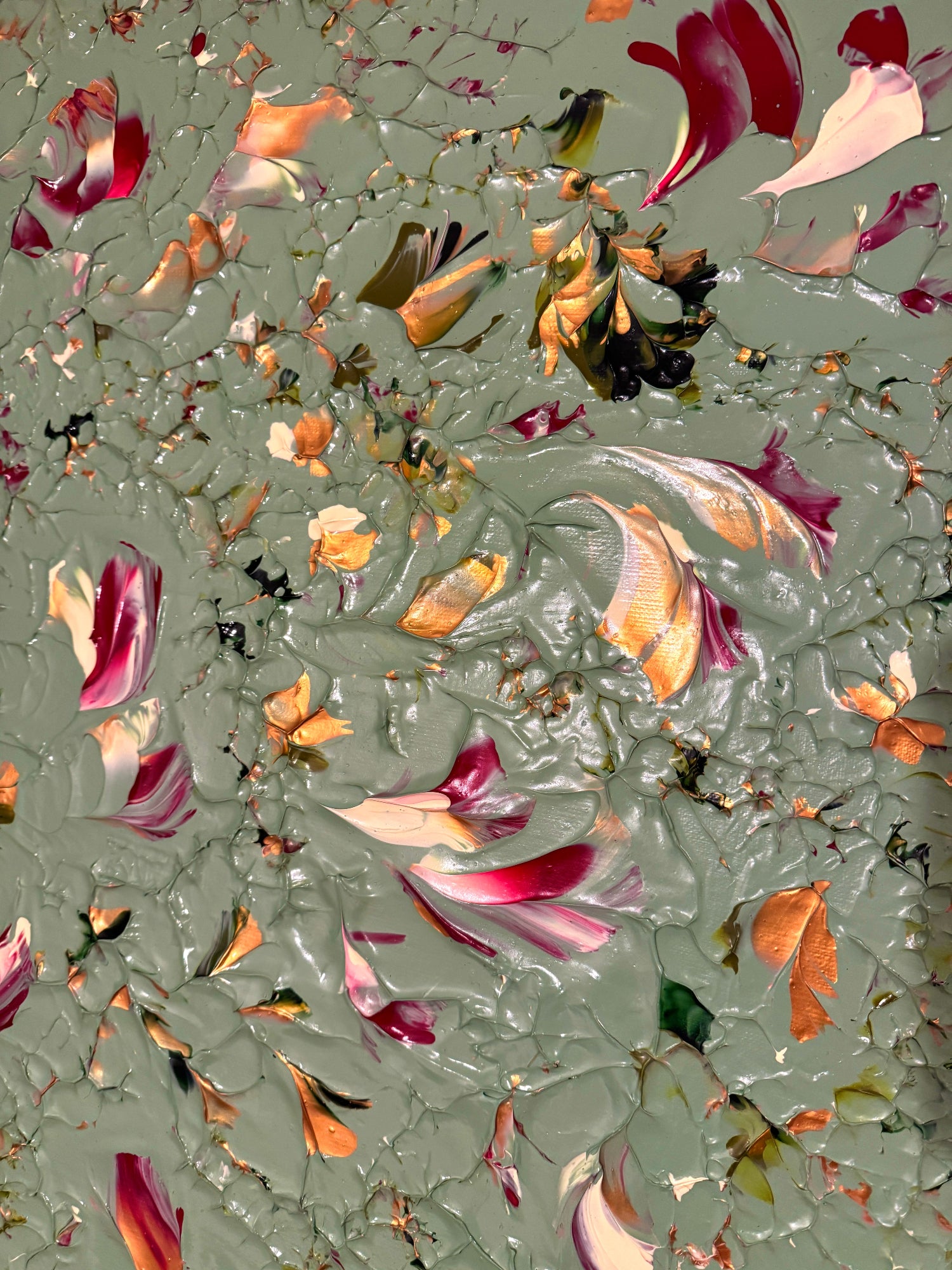 Original painting Birth of a New Season: Glimmer by Marketa Hopkins