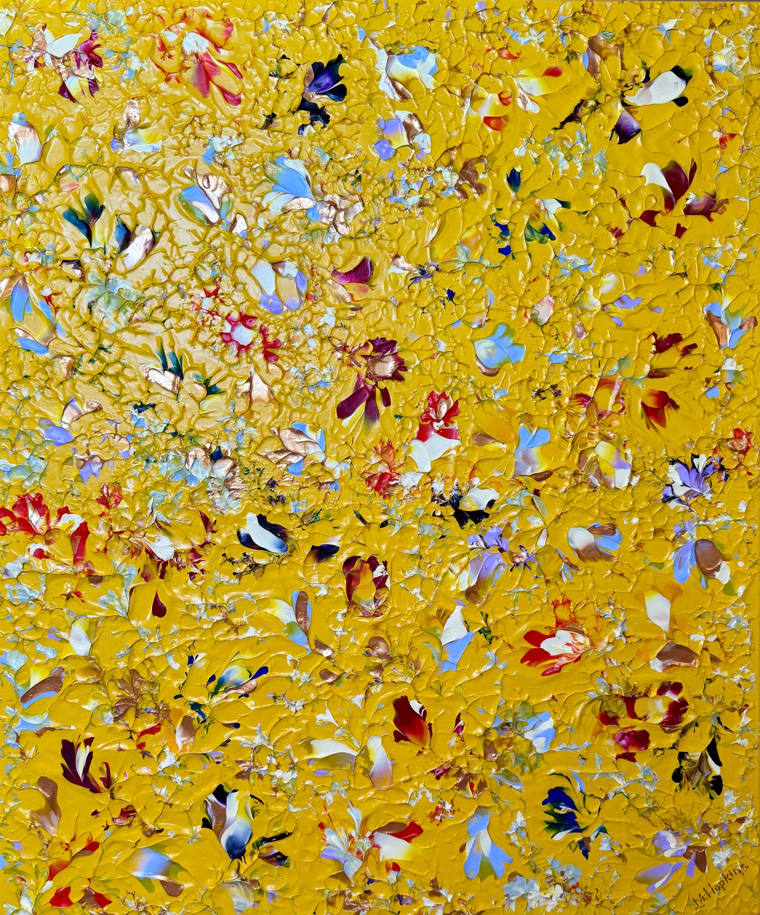 Original painting Here to Make You Smile by Marketa Hopkins