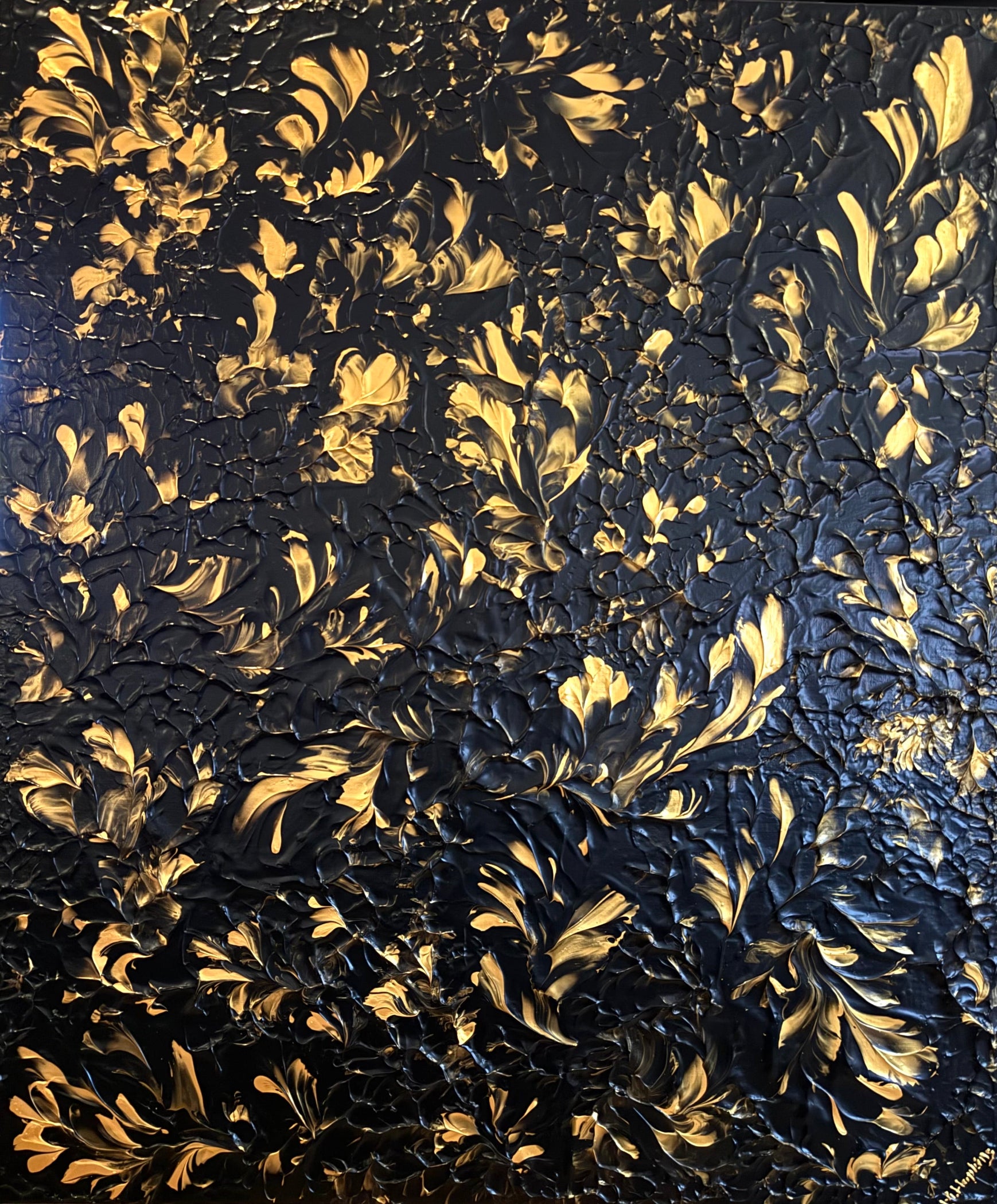 Original painting Midnight Hour by Marketa Hopkins
