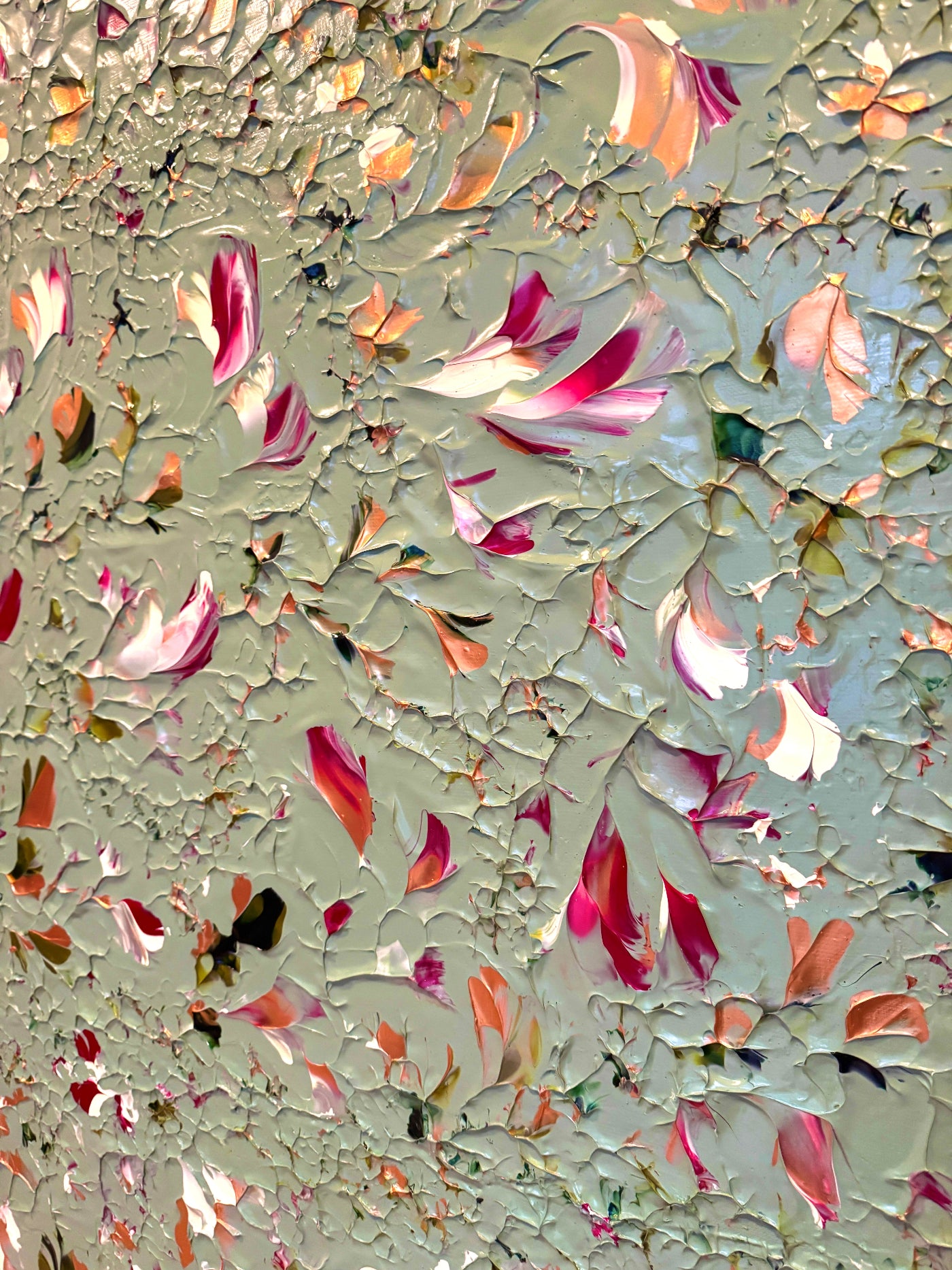 Original painting Birth of a New Season: Glimmer by Marketa Hopkins