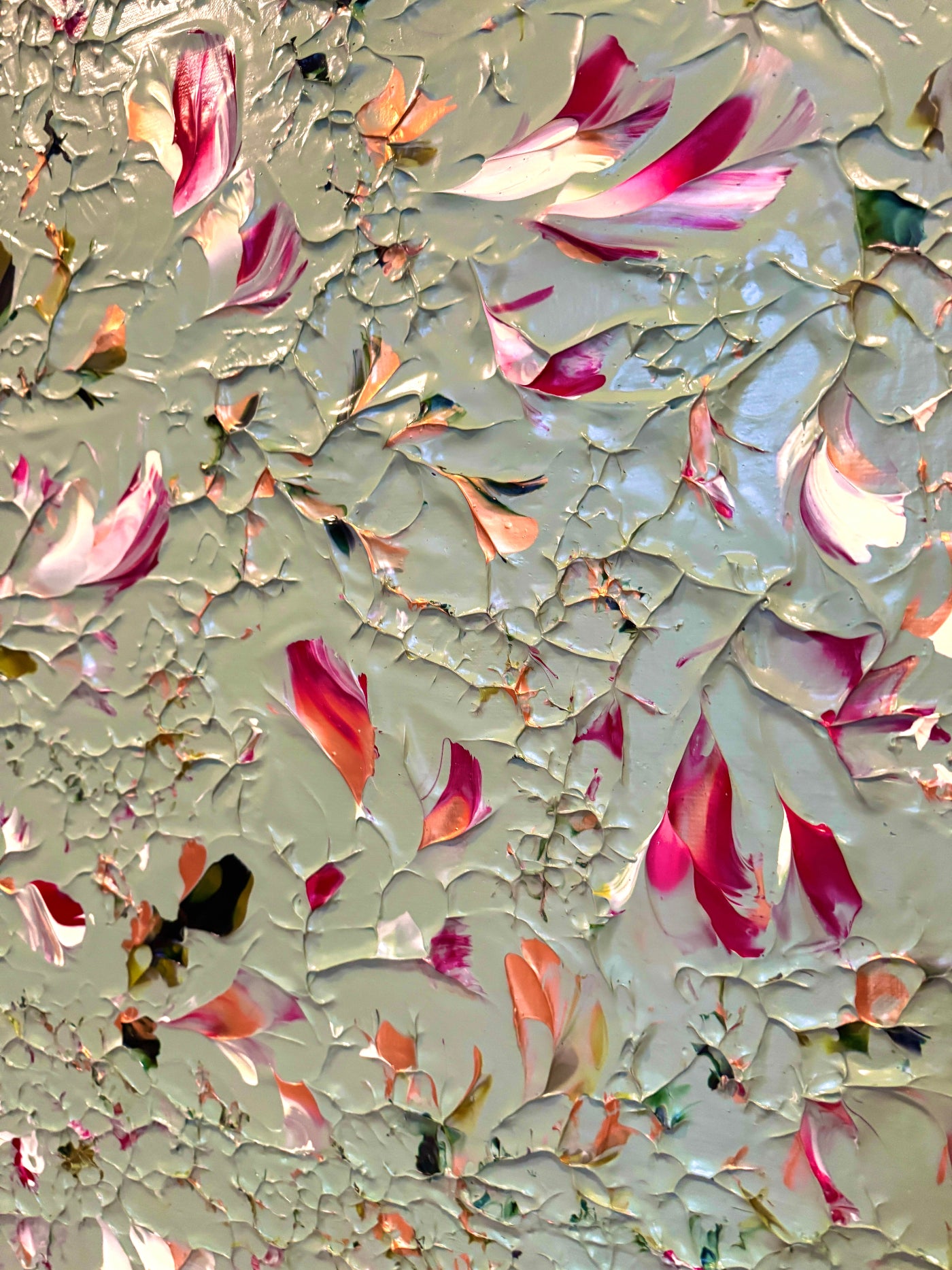 Original painting Birth of a New Season: Glimmer by Marketa Hopkins